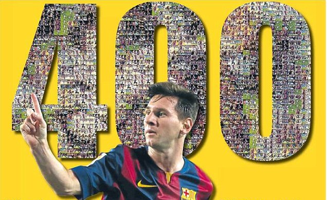 Messi Segera Tembus Rekor 400 Gol untuk Barca dan Argentina